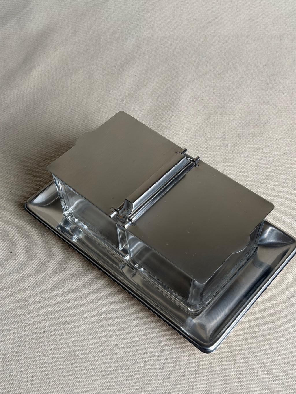 Wilhelm Wagenfeld for WMF Cromargan Condiment Server