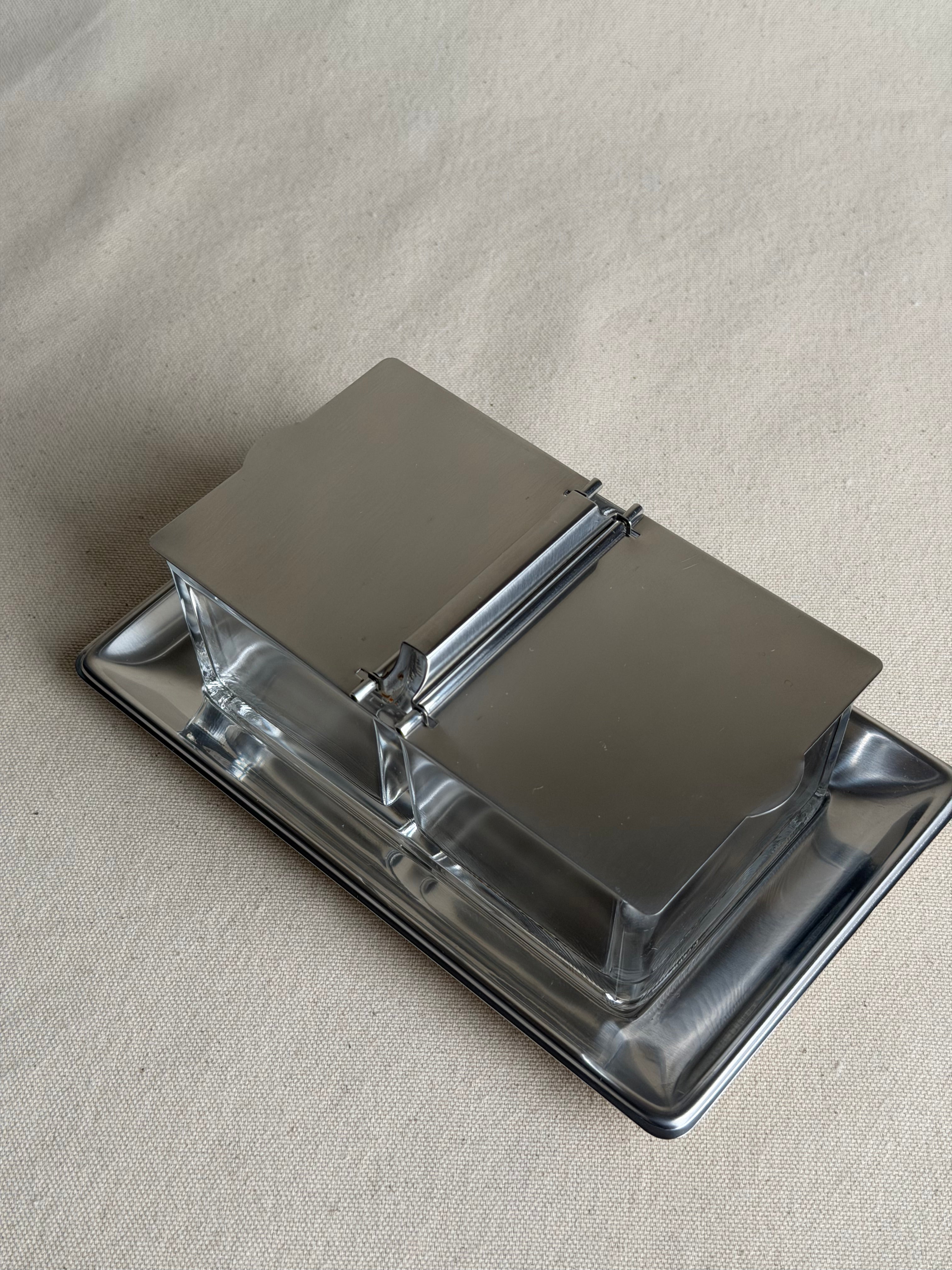 Wilhelm Wagenfeld for WMF Cromargan Condiment Server