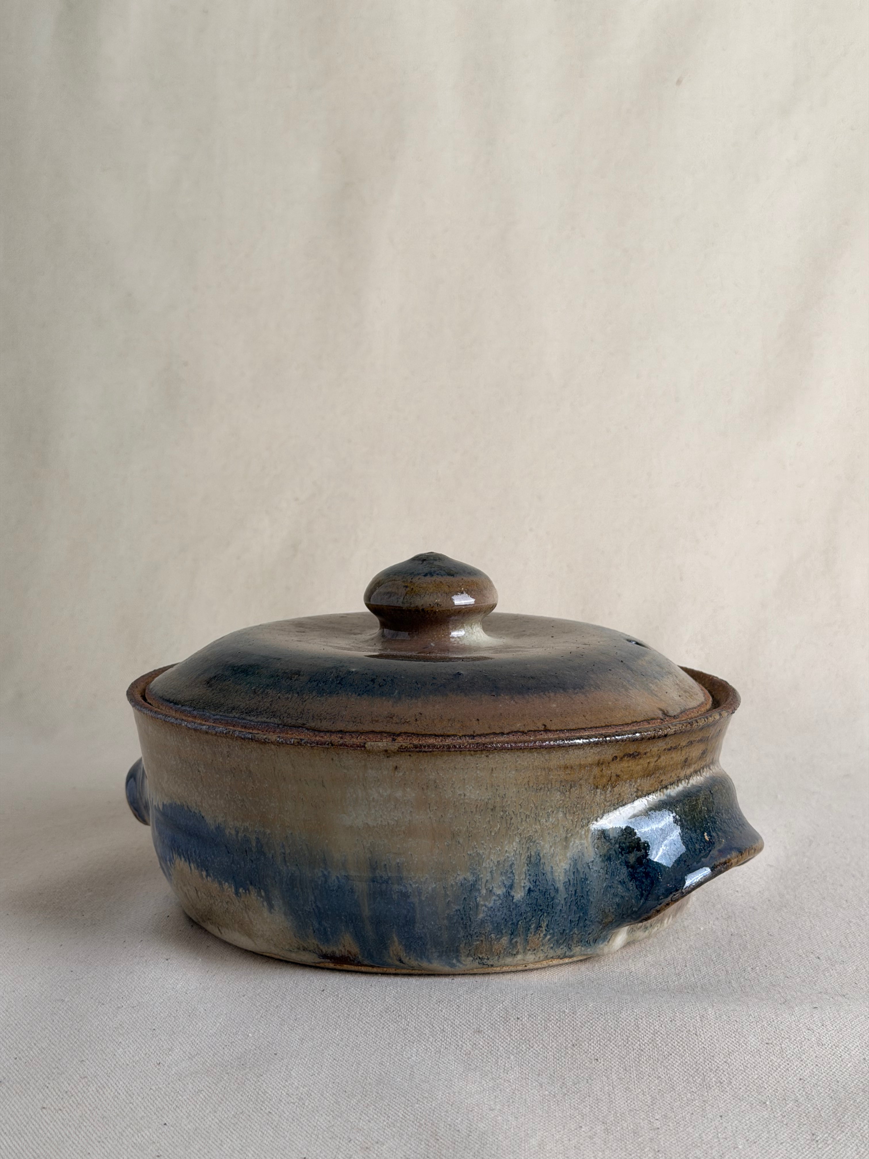 1960s Ceramic Bean Pot Casserole