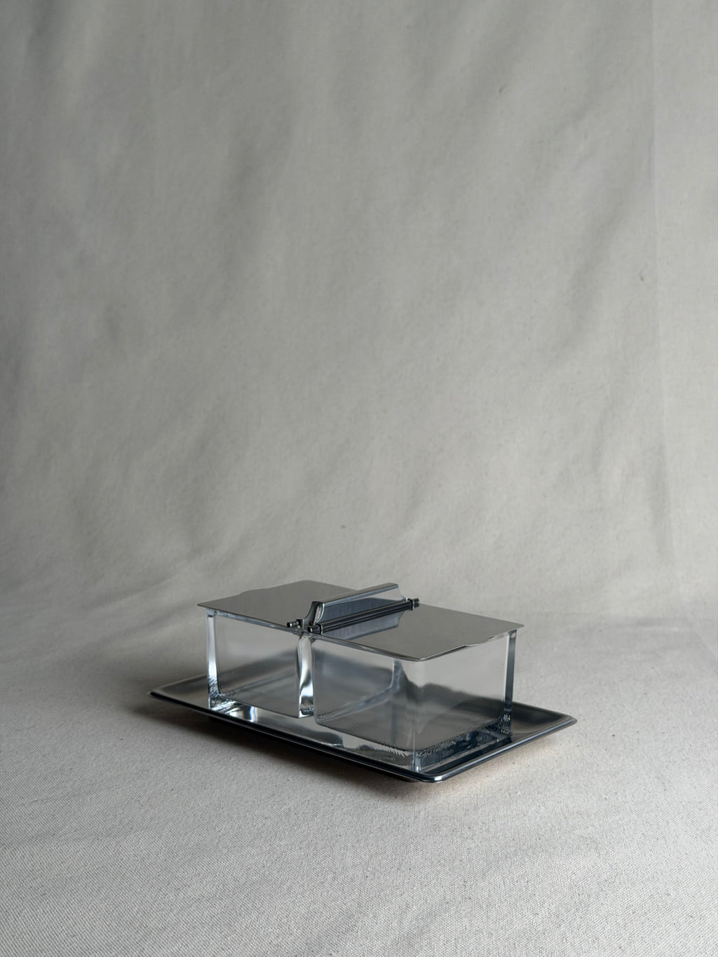 Wilhelm Wagenfeld for WMF Cromargan Condiment Server