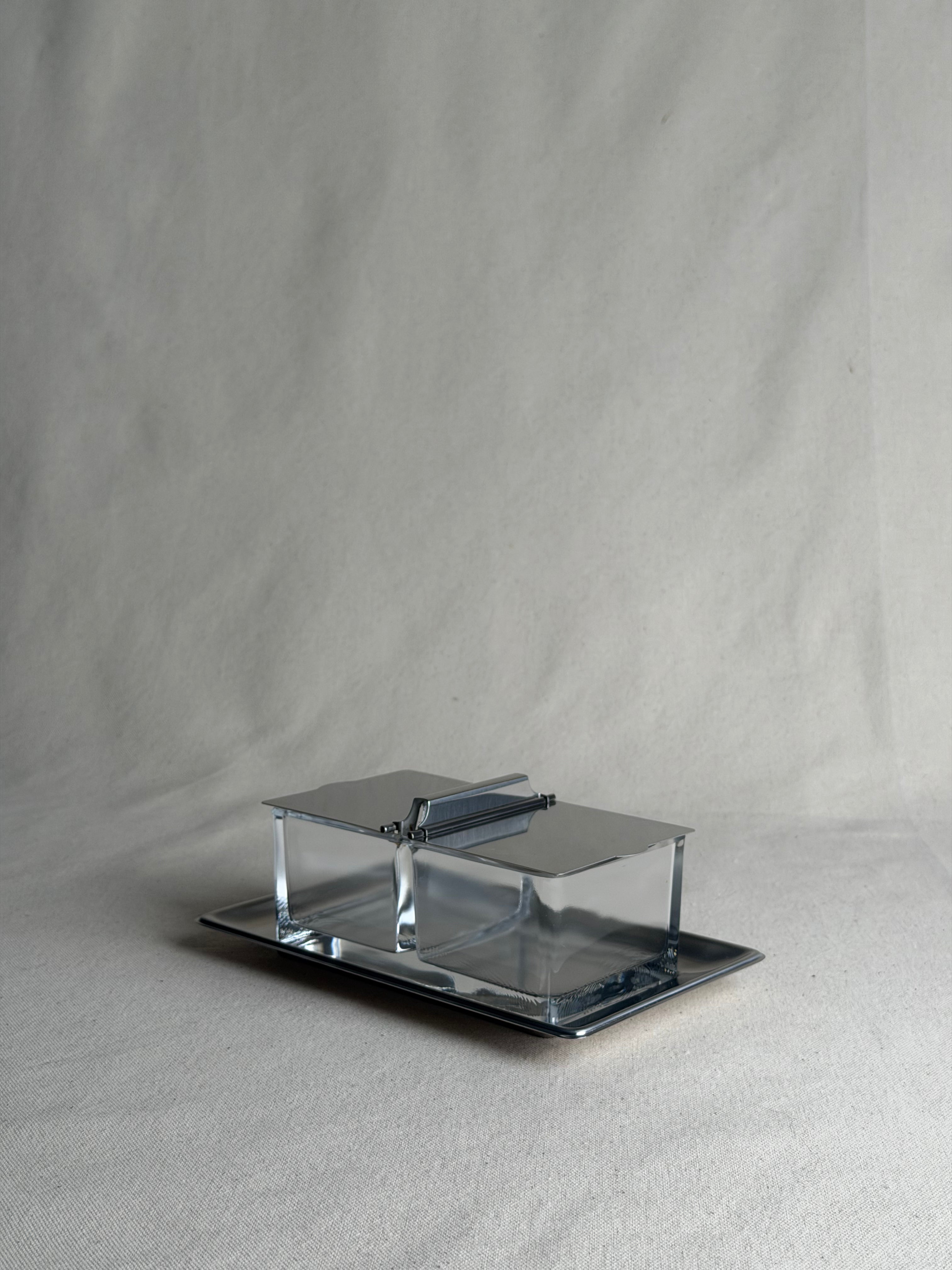 Wilhelm Wagenfeld for WMF Cromargan Condiment Server
