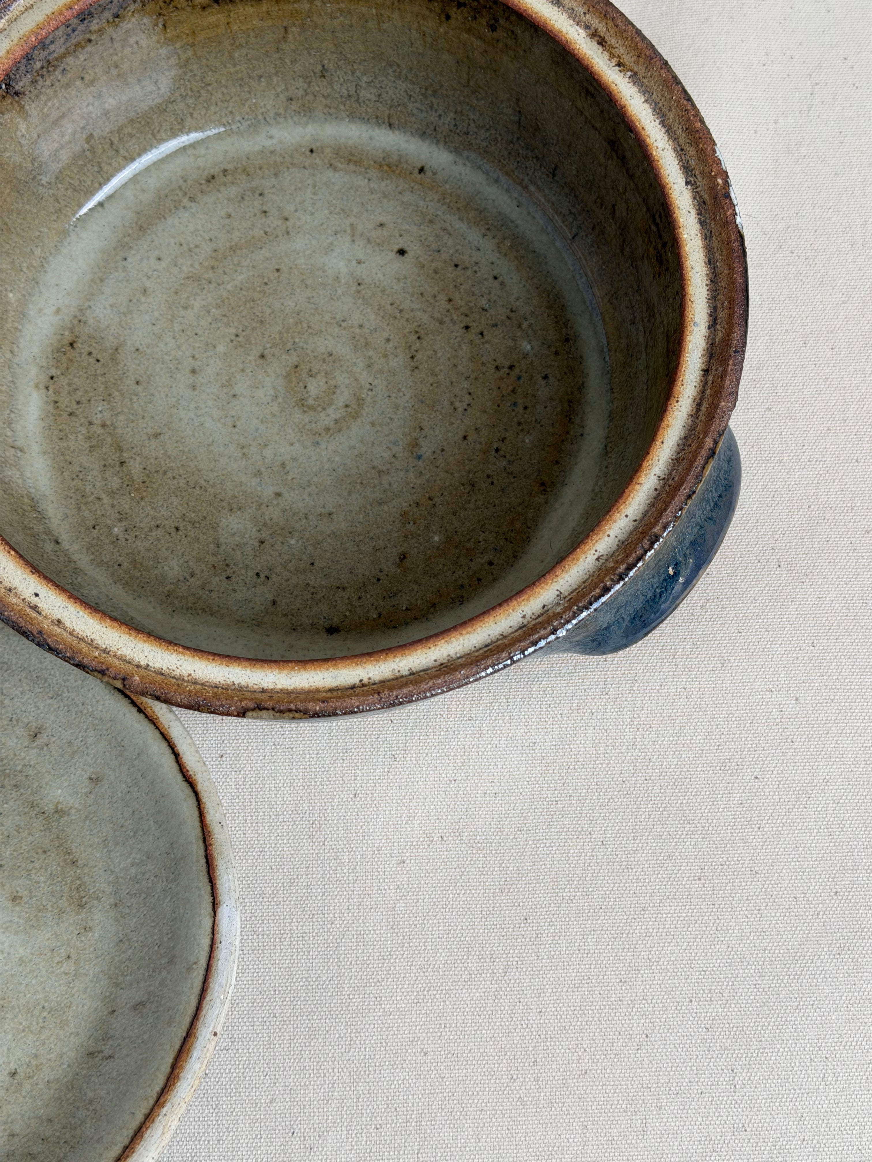 1960s Ceramic Bean Pot Casserole