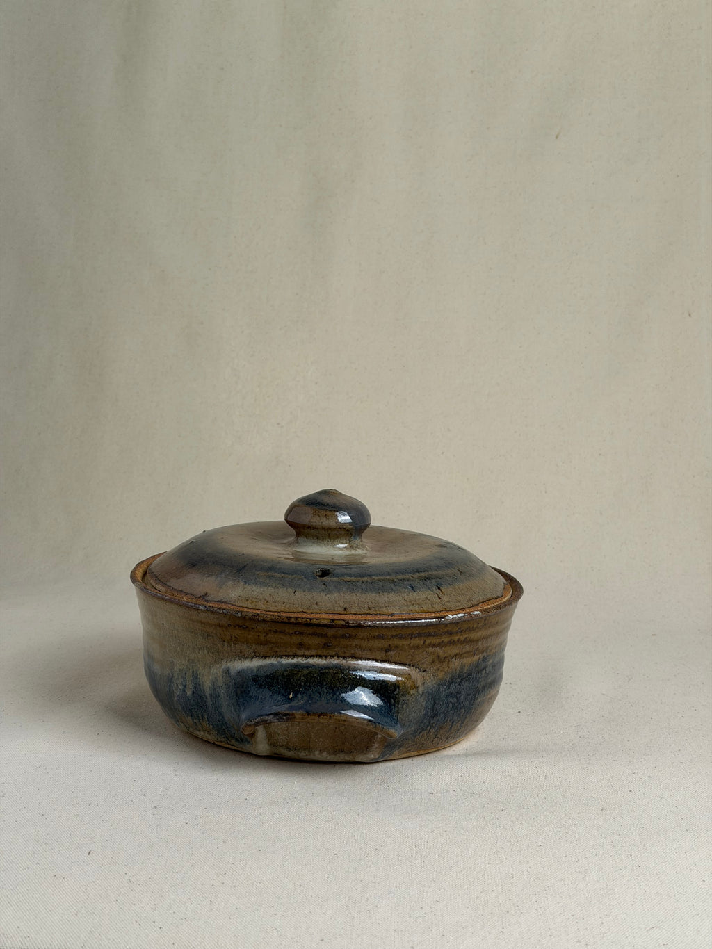1960s Ceramic Bean Pot Casserole