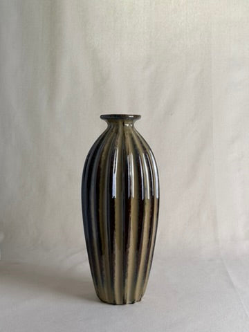 West German Fat Lava Pottery Vase, c. 1960s–70s