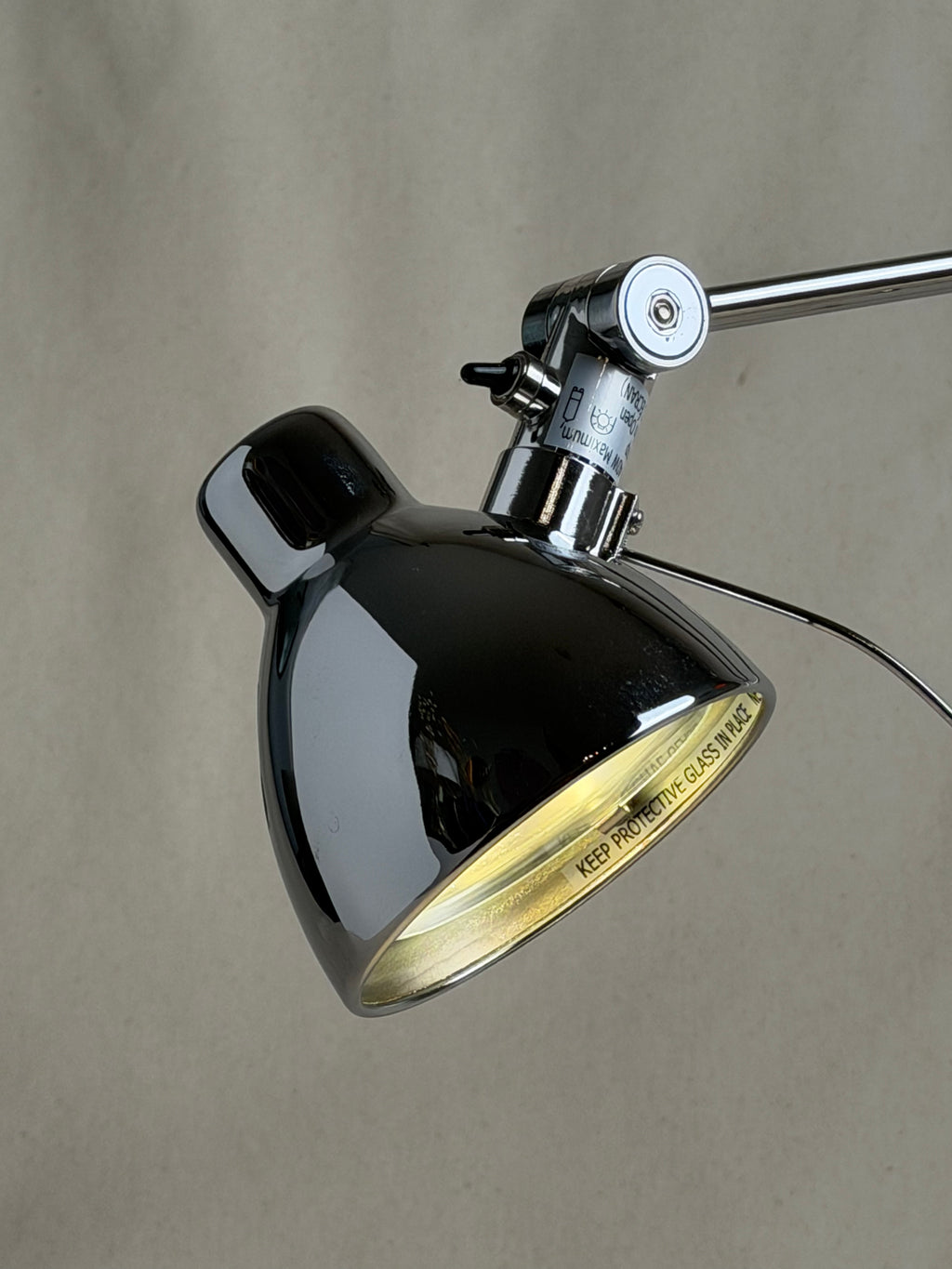 IKEA Antifoni Chrome Task Lamp