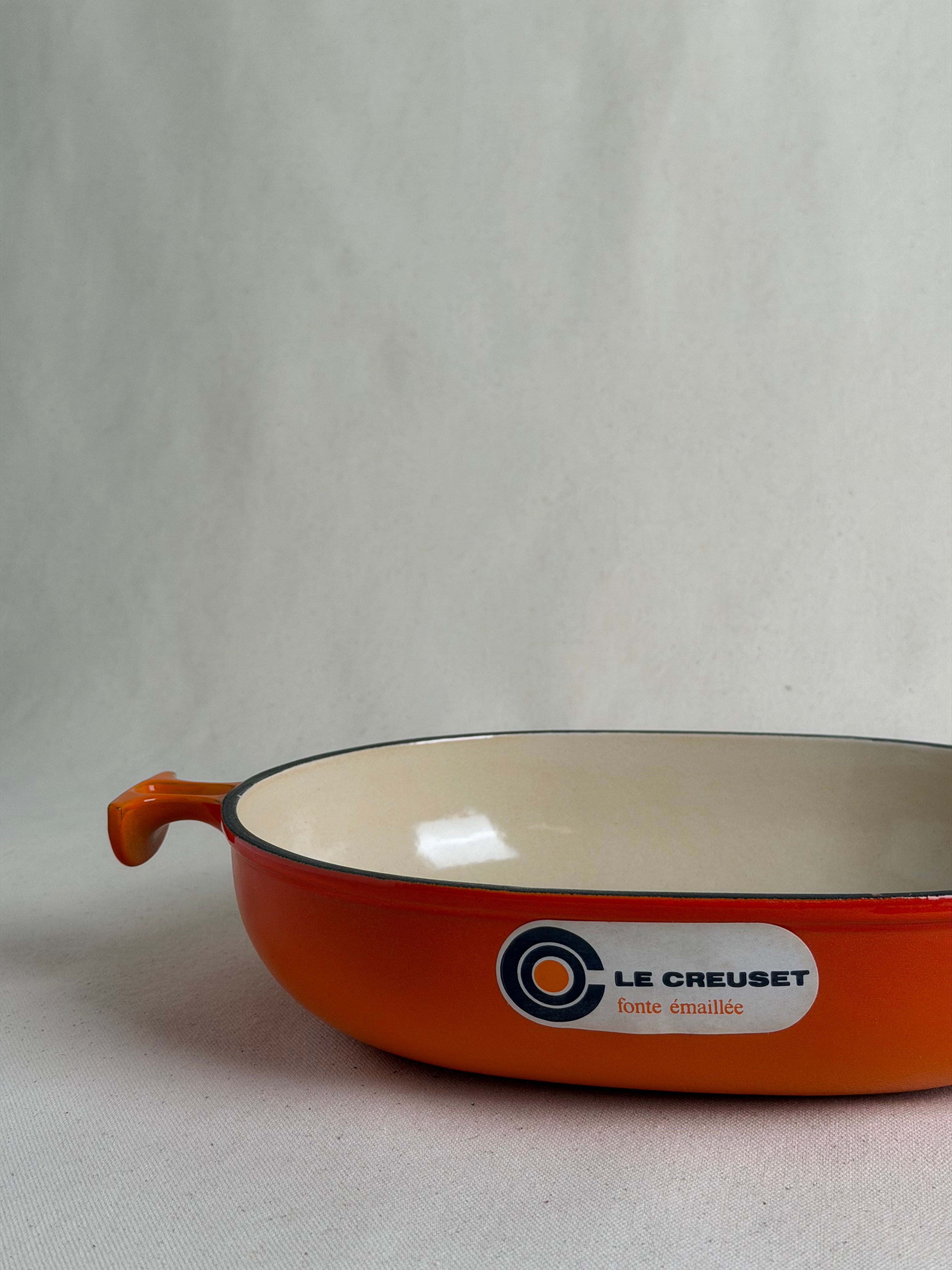 Raymond Loewy for Le Creuset Oval Gratin Dish, No. 26