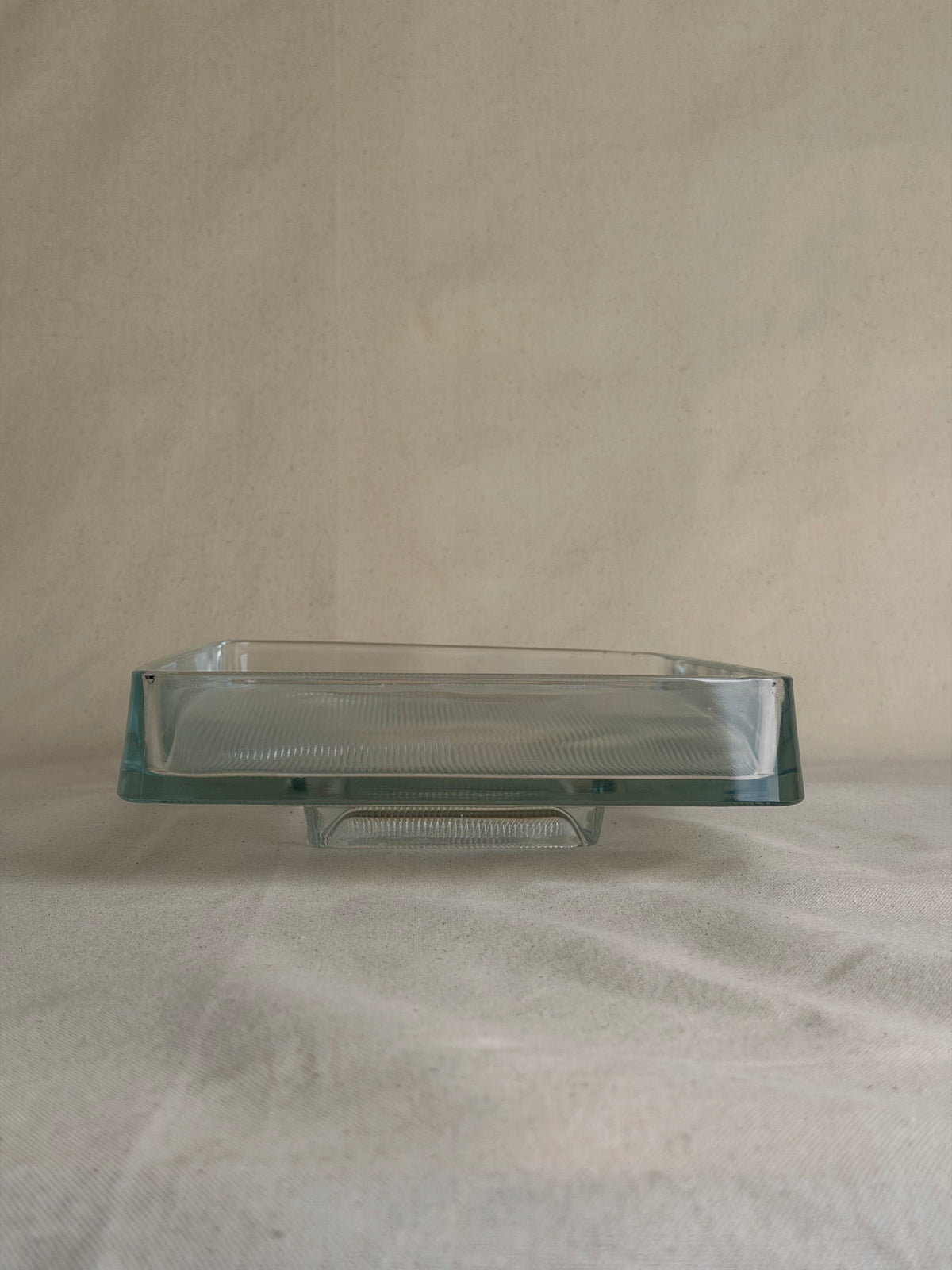 František Vízner for Heřmanova Huť Model 20121 Glass Jardinière, Czechoslovakia