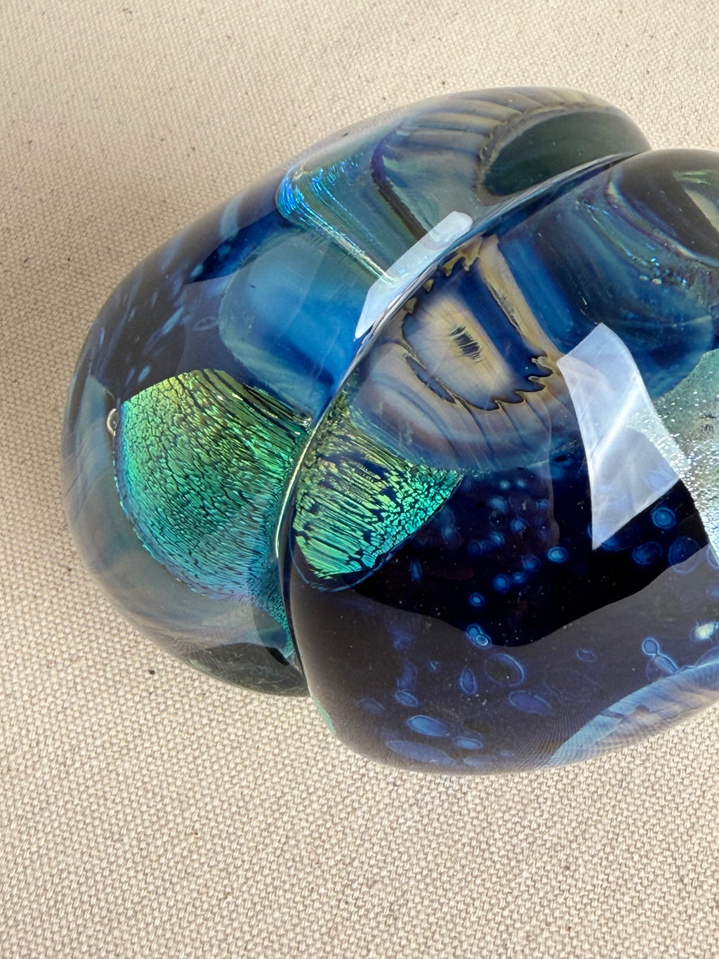 Robert Eickholt Studio Art Glass Sculpture, 2002