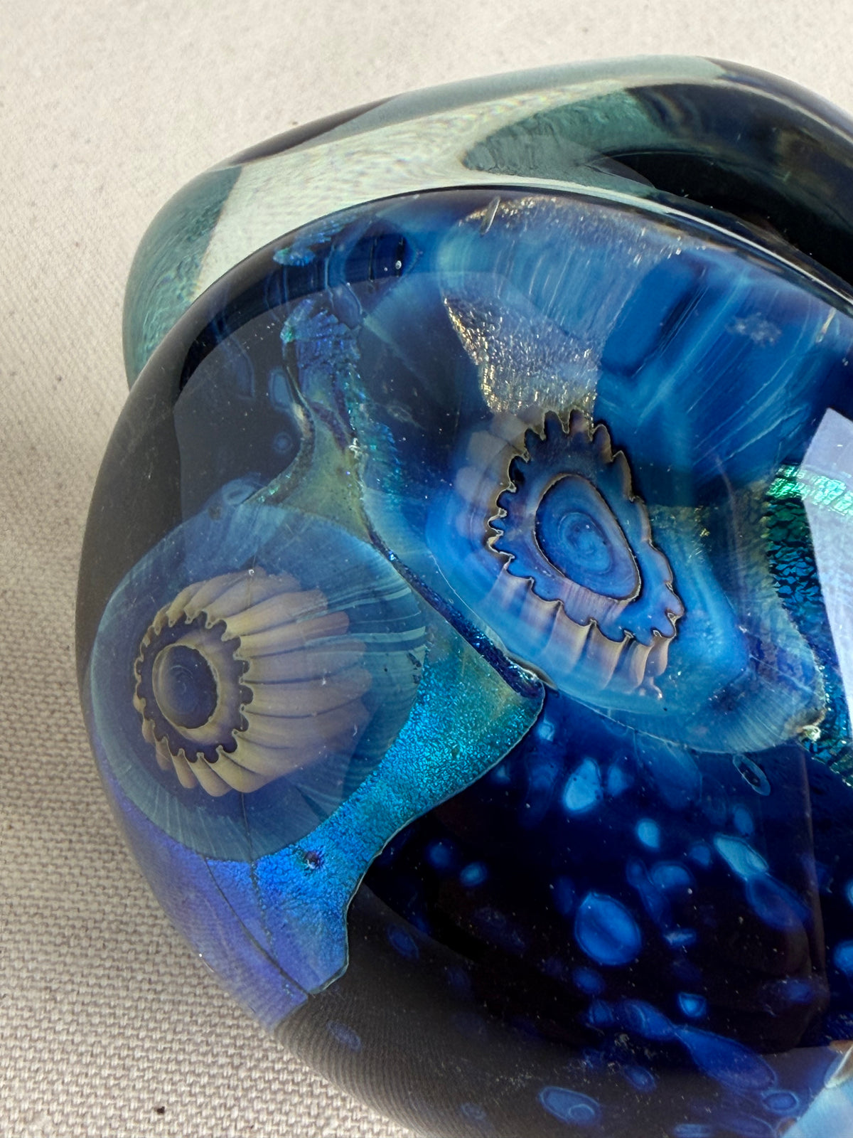 Robert Eickholt Studio Art Glass Sculpture, 2002