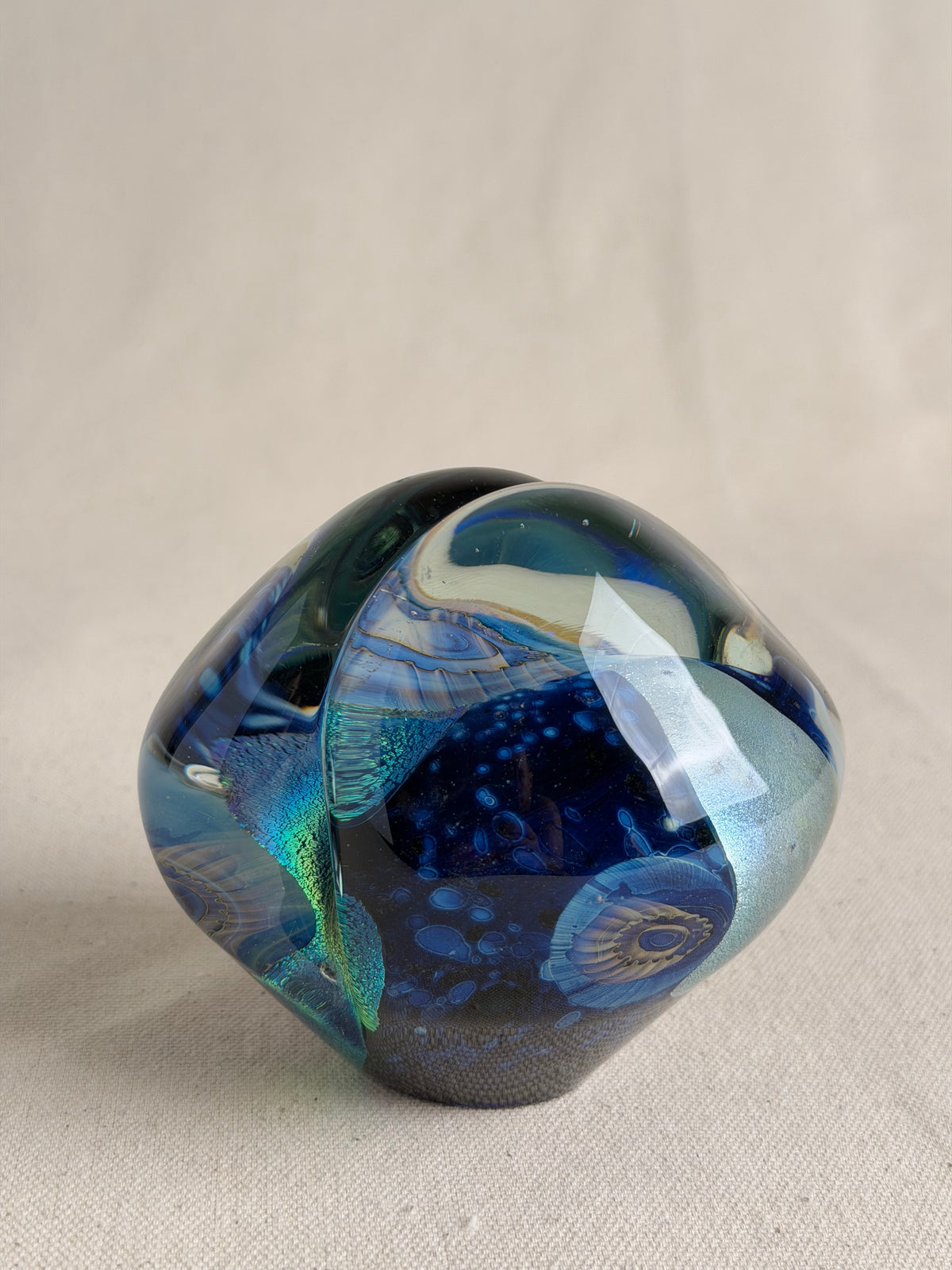 Robert Eickholt Studio Art Glass Sculpture, 2002