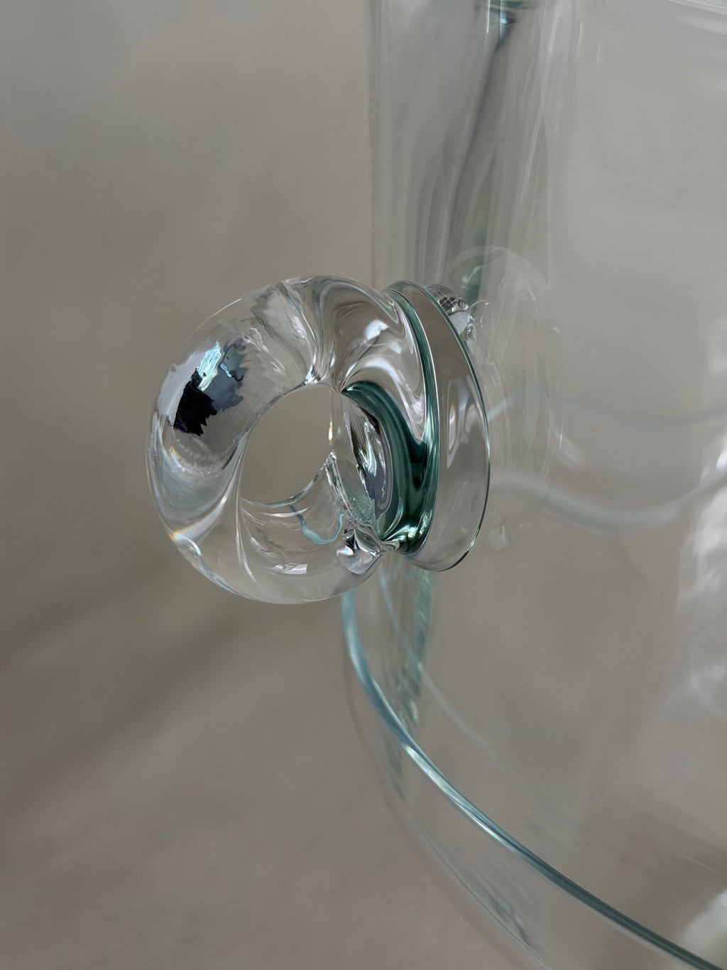 Vintage Waldonia Hand-Blown Glass Cake Stand & Cloche, Tarnów Poland