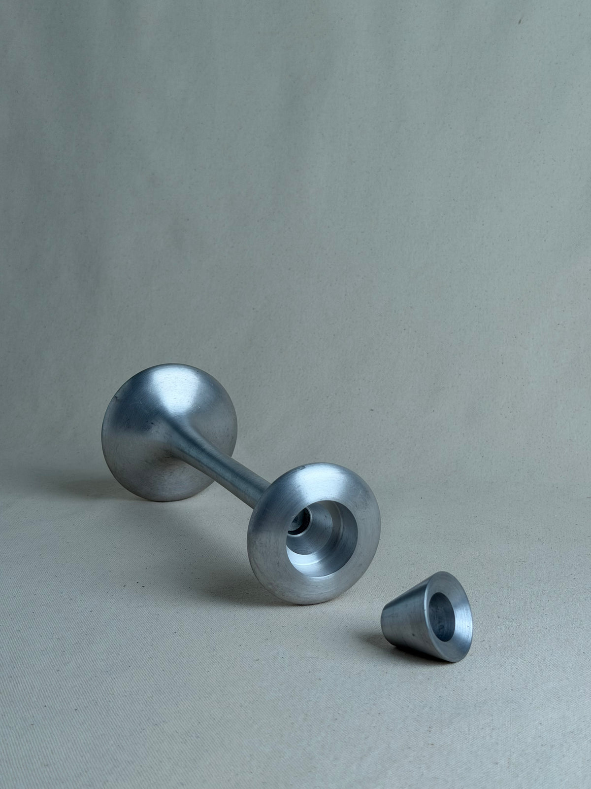 Pair of Carl Öjerstam for IKEA Adjustable Candle Holders, 1980s