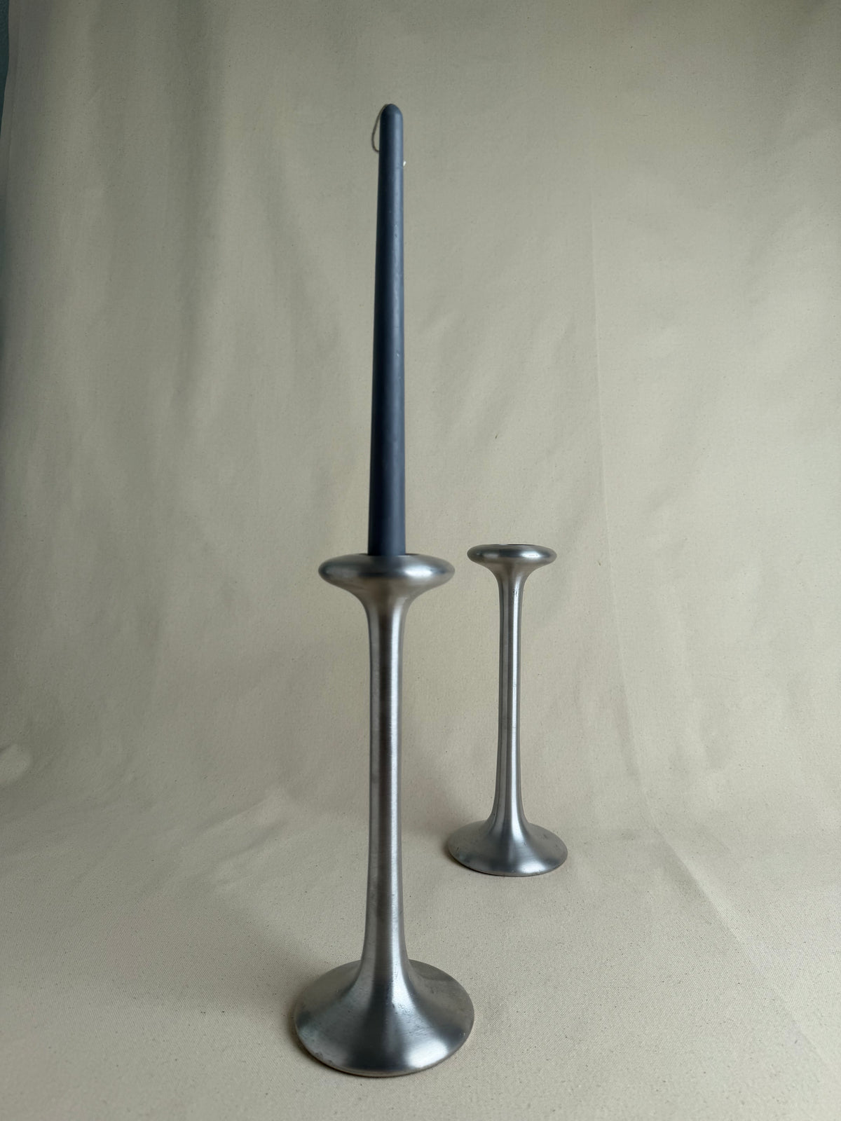 Pair of Carl Öjerstam for IKEA Adjustable Candle Holders, 1980s