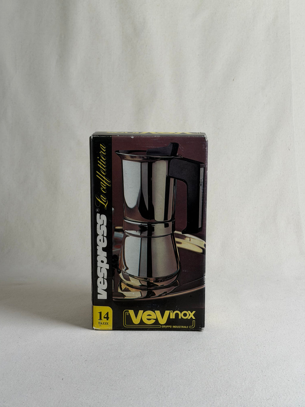VEV Viganò Vespress Oro 14-Cup Espresso Maker — New in Box