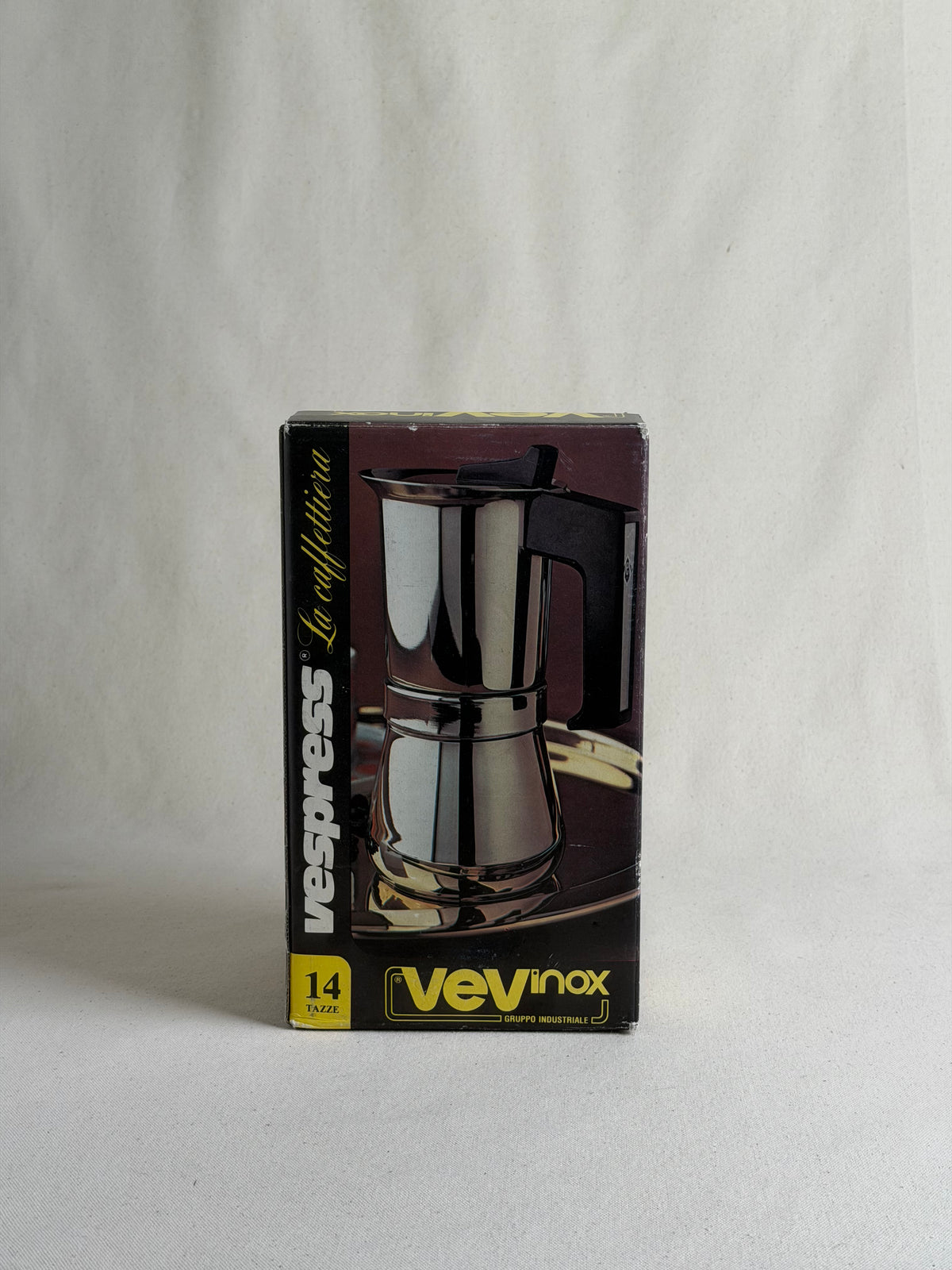 VEV Viganò Vespress Oro 14-Cup Espresso Maker — New in Box