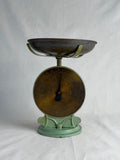 Antique Salter No. 50 28 lb Scale in Original Green, England, c. 1920s–30s