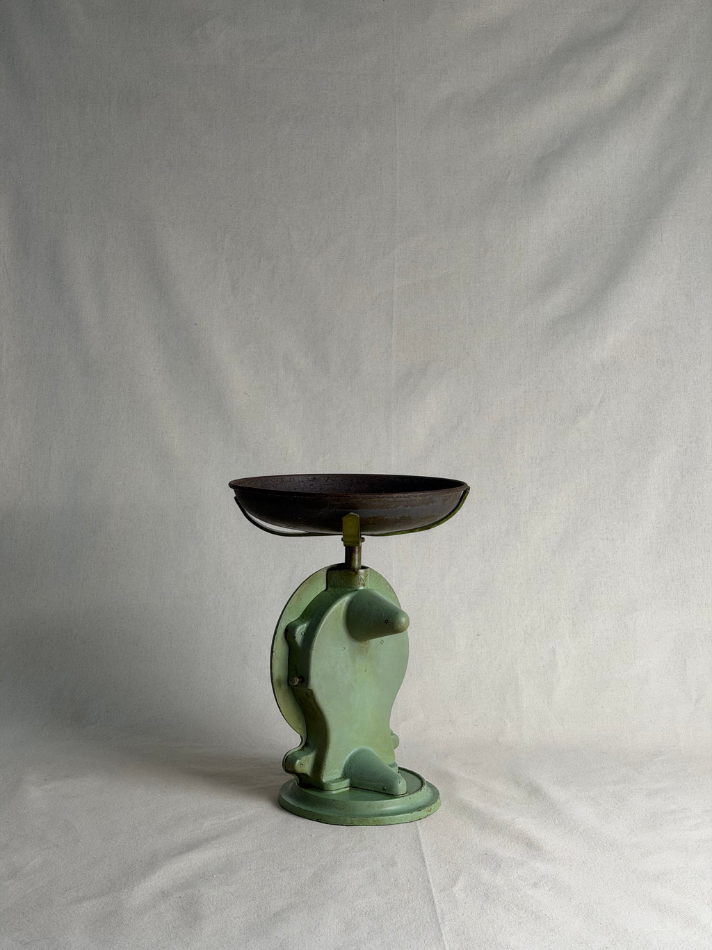 Antique Salter No. 50 28 lb Scale in Original Green, England, c. 1920s–30s