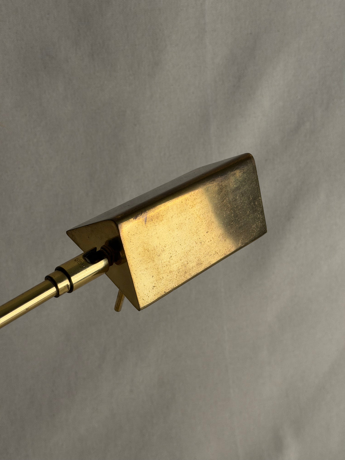 Sölken-Leuchten Brass Articulated Desk Lamp, Germany, c. 1970s