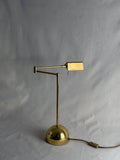 Sölken-Leuchten Brass Articulated Desk Lamp, Germany, c. 1970s