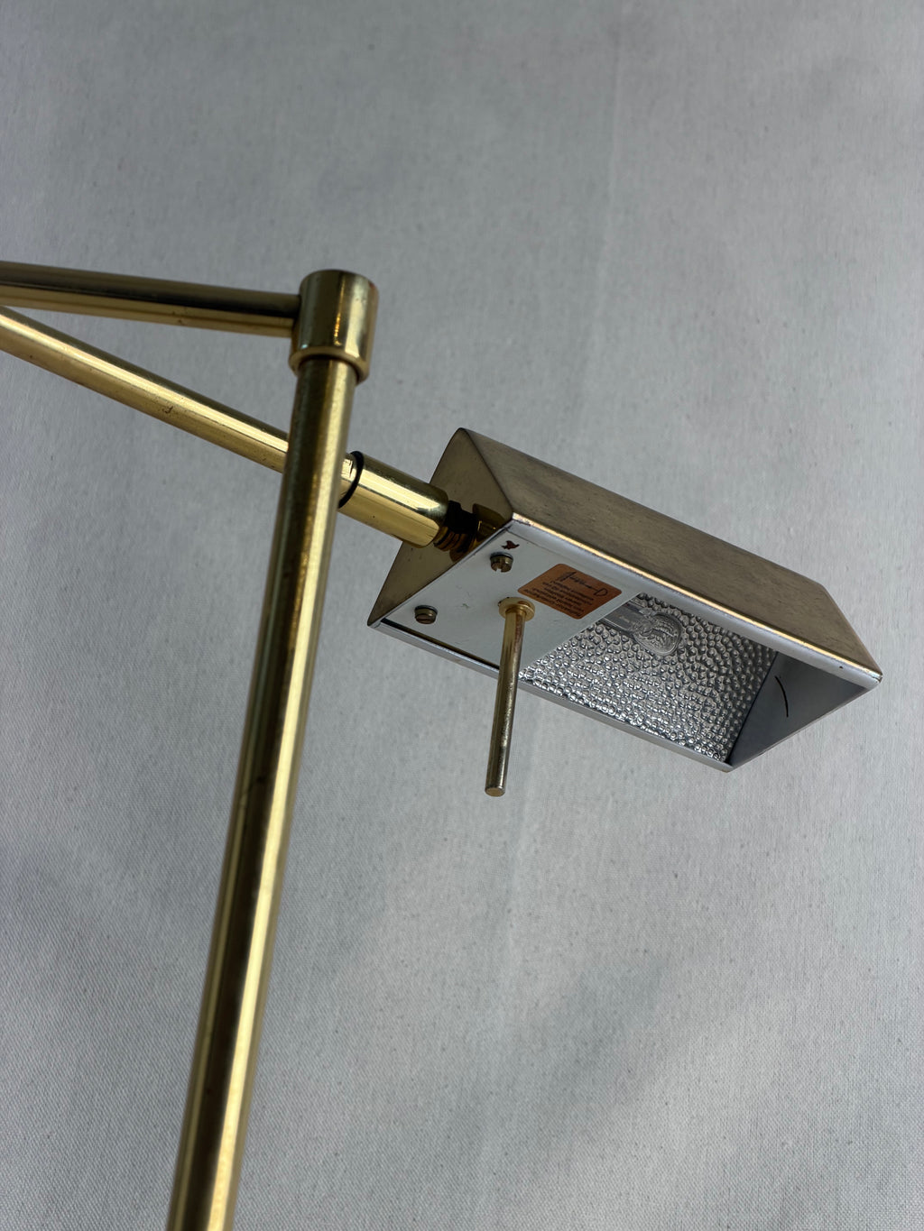 Sölken-Leuchten Brass Articulated Desk Lamp, Germany, c. 1970s